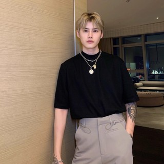 Áo thun Cổ ôm Oversize CUDDLE BASIC Unisex |THESIXPACK|