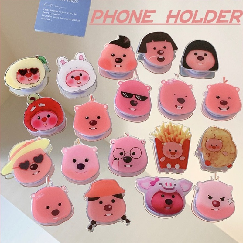 Loopy Kẹp Giấy Bằng acrylic Hoạt Hình Dễ Thương Sáng Tạo