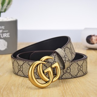 Thời trang mới chữ g pu thắt lưng da đen thắt lưng quần áo phụ kiện cá tính thắt lưng nam nữ đơn giản thắt lưng thời trang