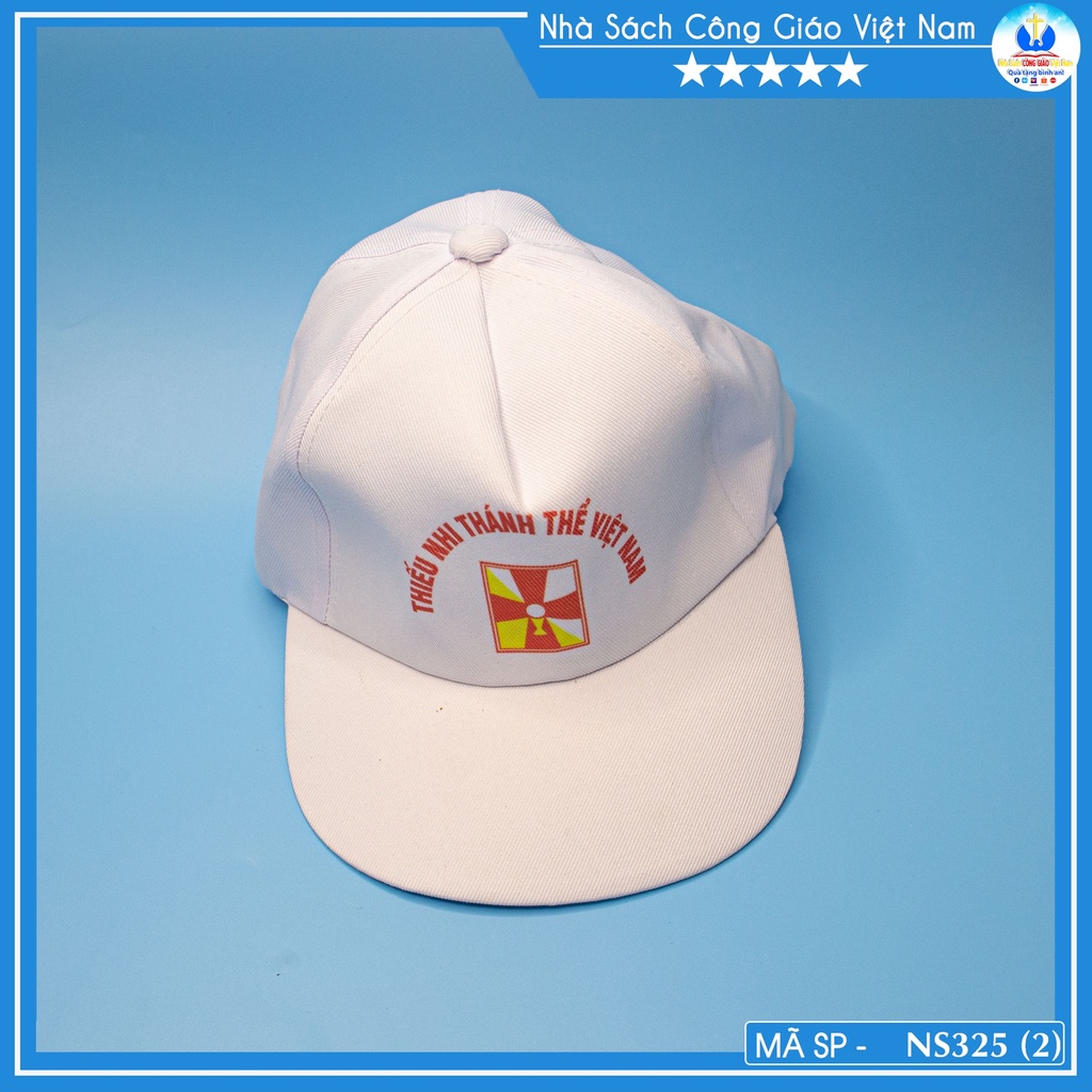 Mũ Lưỡi Trai Đồng Phục Công Giáo - In logo Thiếu Nhi Thánh Thể TNTT Việt Nam NS325