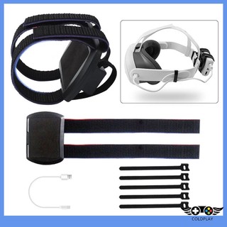 Dây đeo băng pin nguồn VR cho Meta Quest 3 / Quest 2 Dây đeo đầu có thể điều chỉnh Dây đeo bên ngoài Pin dự phòng Giá đỡ cố định Phụ kiện Quest3 VR