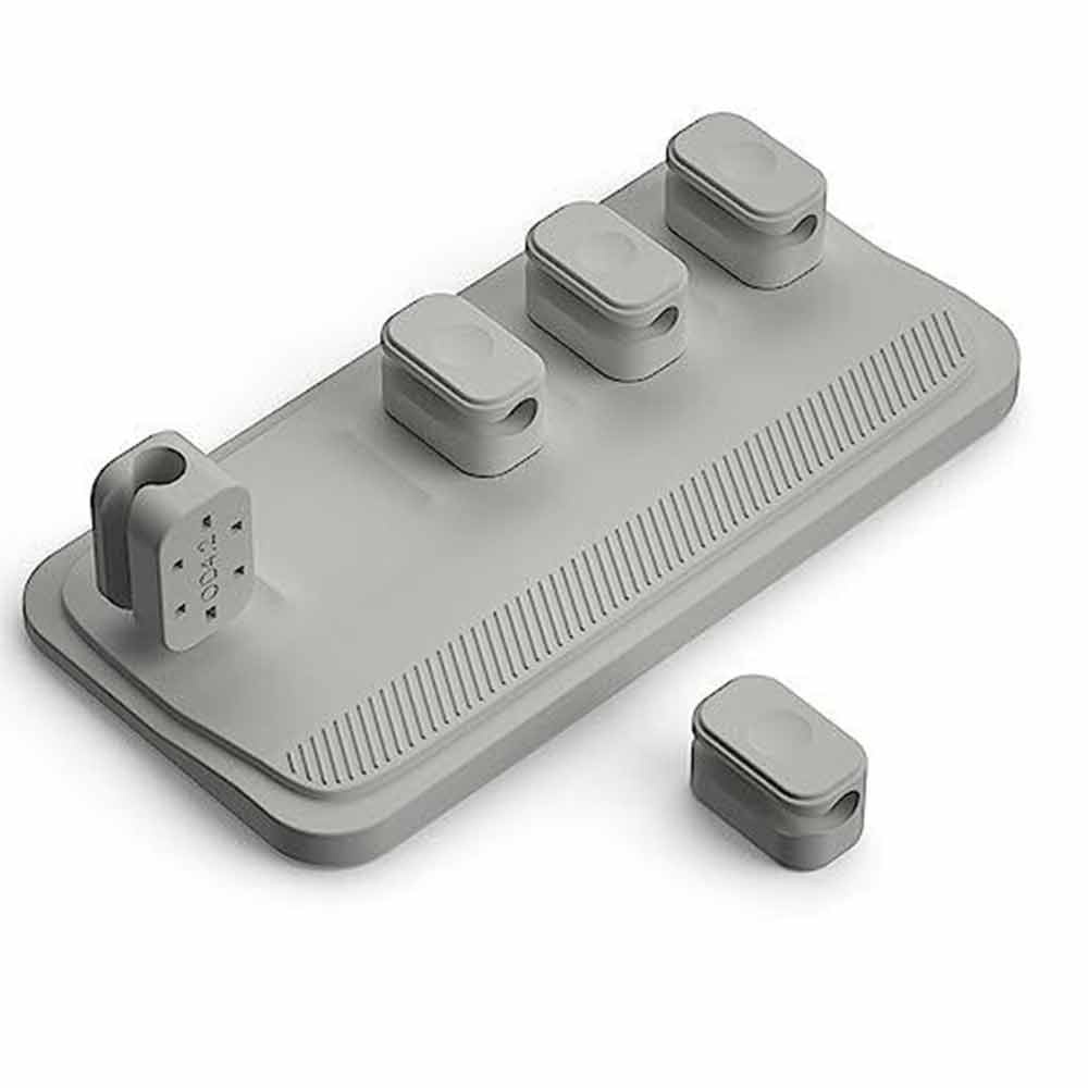 Anker Cable Management, Magnetic Cable Holder, Desktop Multipurpose Cord Keeper, 5 Clips for All Type of Cable