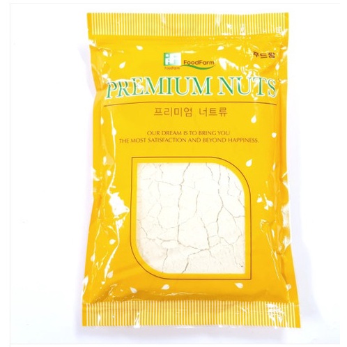 - Almond Flour 95% - 1kg - Packaging: plastic bag - Food Color: ivory - 1 bag
