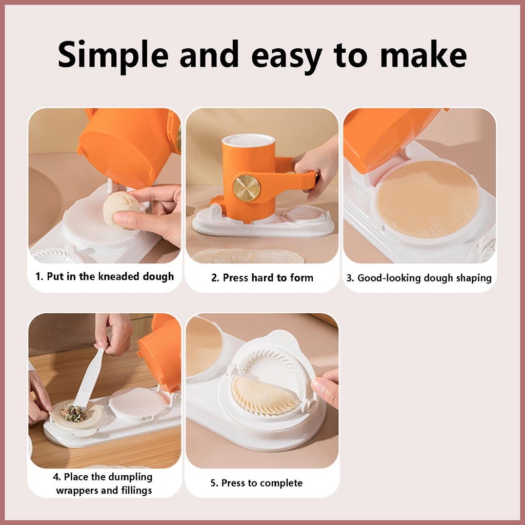 Máy Làm Bánh Bao Da Tiện Dụng Và Hiệu Quả Thoải Mái Để Kẹp Bánh Trong Nhà ksiduegvn