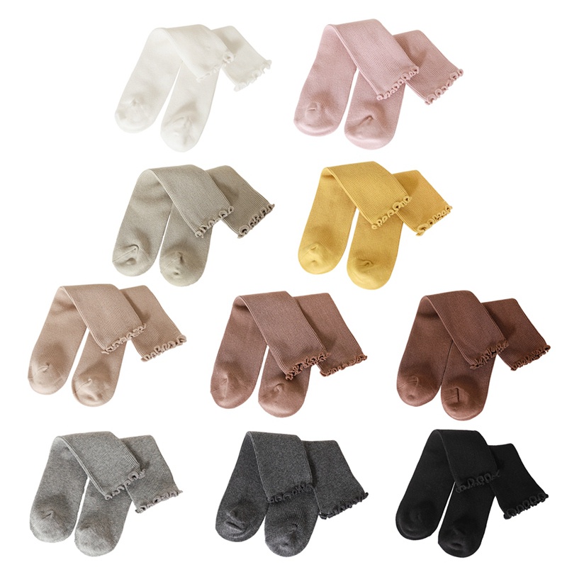 Vớ cotton Màu Sắc Kẹo Ngọt Xinh Xắn Cho Bé Gái Sơ Sinh