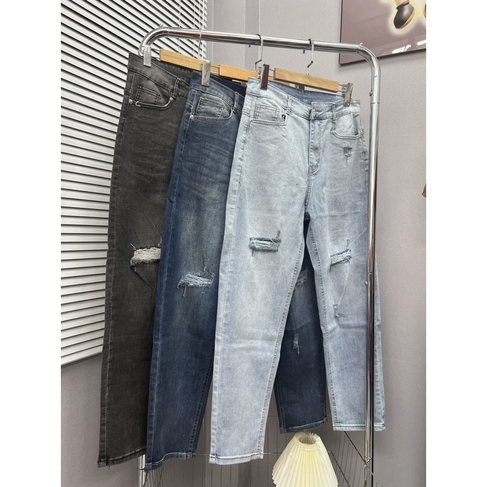 QUẦN BAGGY RÁCH CO GIÃN MẠNH MS 336 BIG SIZE 55-90KG