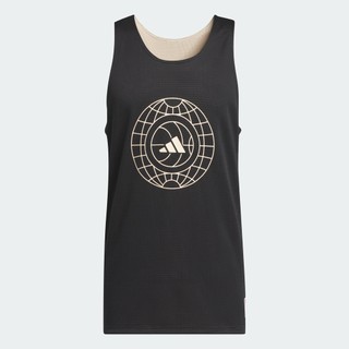 Adidas bóng rổ áo đấu adidas select world wide hoops nam đen iu2435
