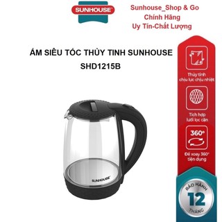 Ấm, bình siêu tốc inox shd1215b sunhouse_hàng chính hãng