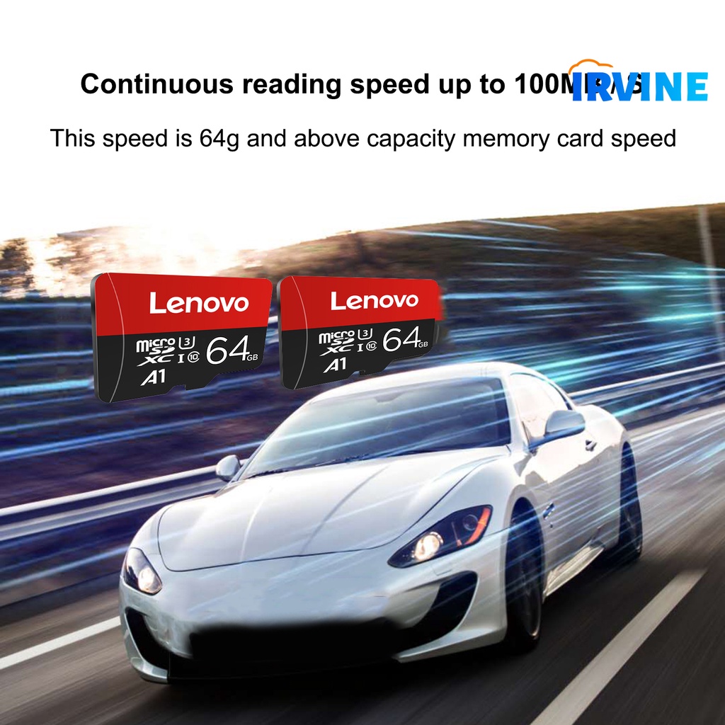 Thẻ Nhớ 32gb / 64gb / 128gb / 256gb / 512gb / 1024gb Tốc Độ Cao 100mb / s mini sd tf Cho Máy Ảnh lenovo