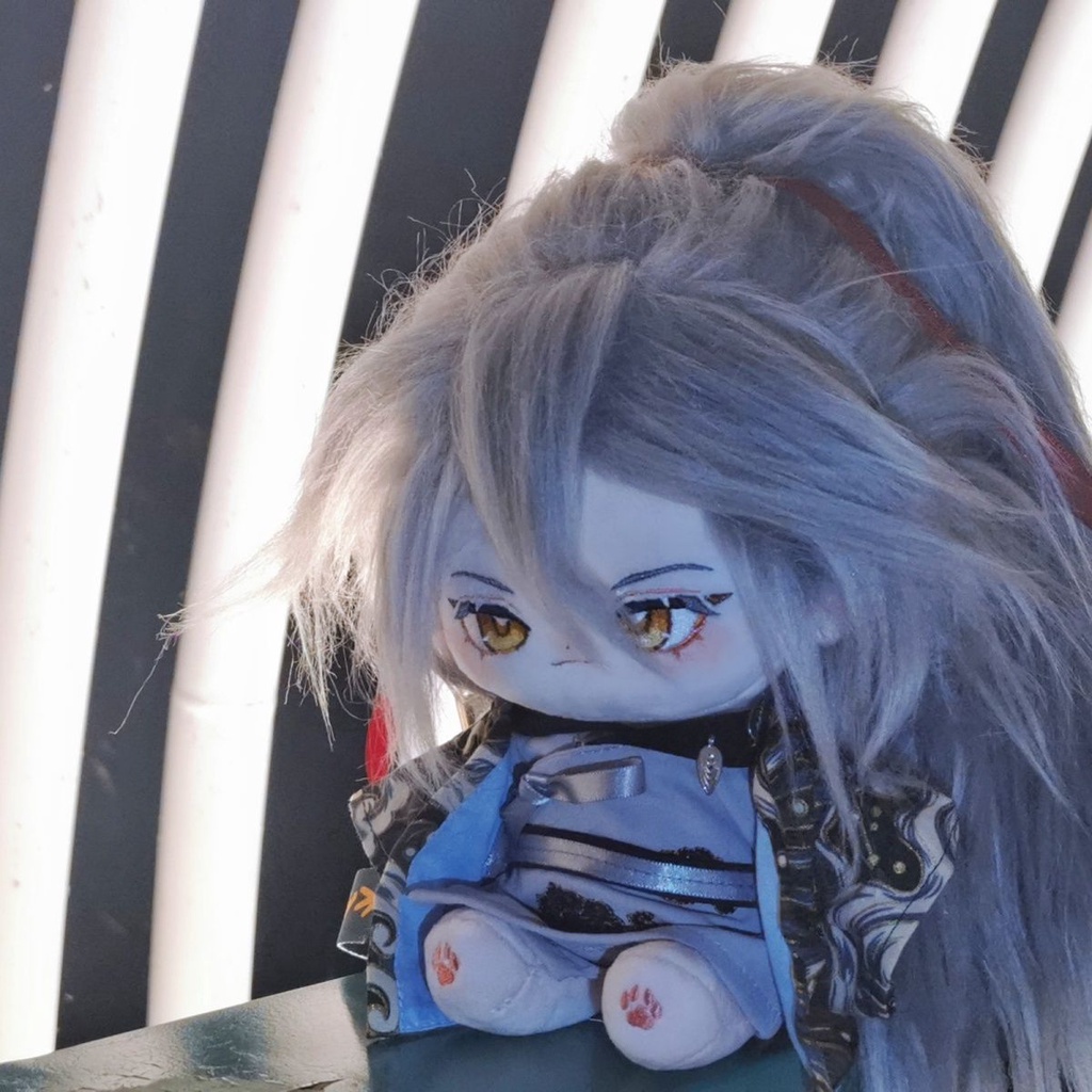 Honkai Star Rail Jingyuan Búp Bê Vải cotton 20cm Mặc Đồ Dễ Thương