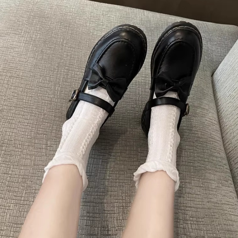 Đôi Vớ In Hình Hoa tulip Hồng Trắng Thời Trang Hàn Quốc Dành Cho Nữ