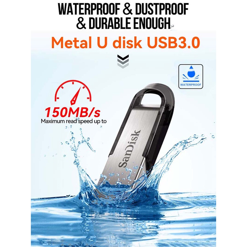Sandisk Ổ Đĩa usb 3.0 cz73 16gb 32gb 64gb 128gb usb3.0 150mb / s Chất Lượng Cao