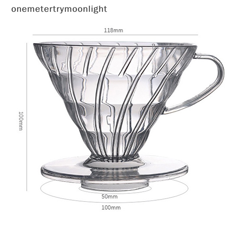 Phễu Lọc Cà Phê emet v60 Bằng Nhựa 1-4