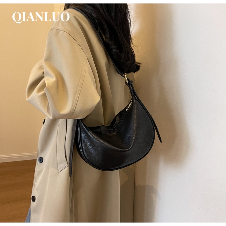 QIANLUO túi đeo chéo túi tote 2023NEW Cute Thiết kế độc đáo Phối hợp với nhiều trang phục Dành Cho Nữ GDJ2300AX2 45Z231109