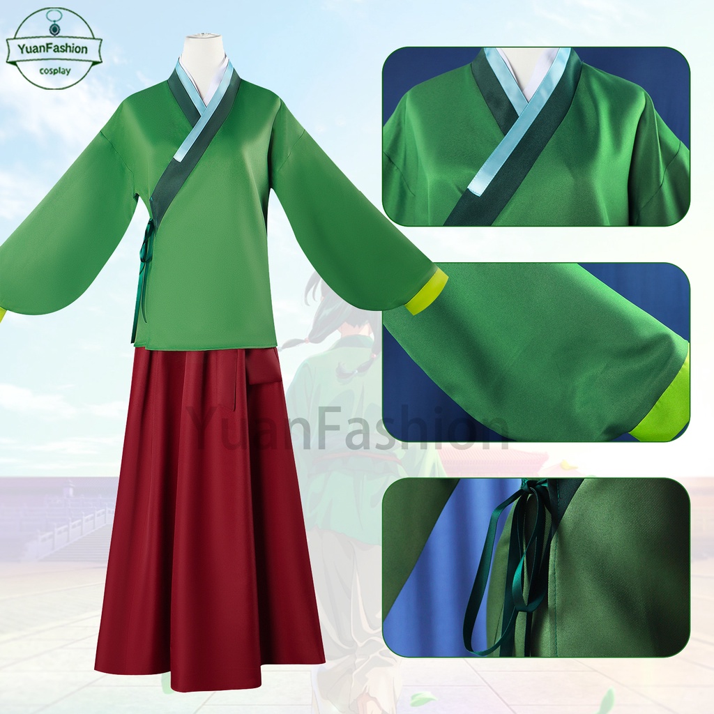 Bộ Đồ Hóa Trang Nhân Vật maomao Trong anime Nhật Bản