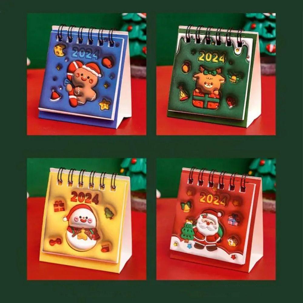 Conopery Lịch Để Bàn Năm 2024 Thiết Kế Đơn Giản Dùng Trang Trí Văn Phòng / Trường Học