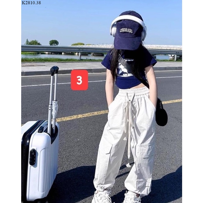 Quần hiphop túi hộp QC