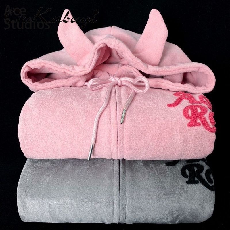 Ace Studios Áo Khoác hoodie áo khoác nữ zip hoodie Durable Độc đáo cozy Popular WJK23000DR 45Z231111