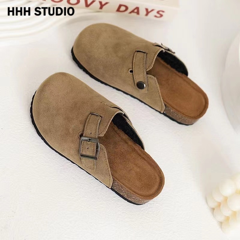 HHH  Giày Mary Jane Lolita đế cao Giày Búp Bê Đế da mềm đế êm thời trang 2023NEW Cho Nữ Chống bám bụi Đa dụng Mềm mại Lịch lãm FLF23B0K94 45Z231111