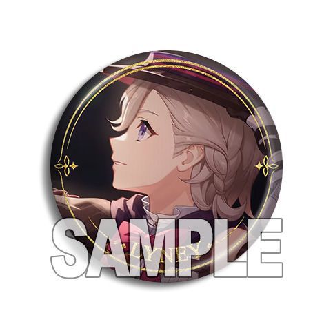 Ye genshin Huy Hiệu Cài Áo Tròn Hình Hoạt Hình anime Flyewinne lyney lynette Bọt Biển Làm Quà Tặng