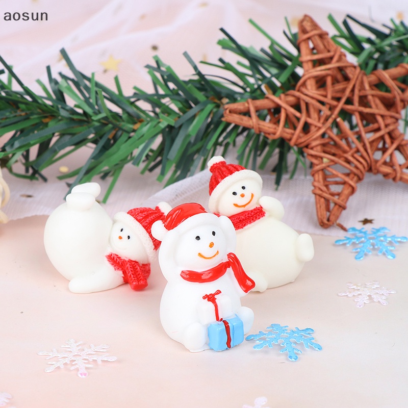 Mô Hình Ông Già Noel / Người Tuyết / Cây Thông Giáng Sinh Trang Trí