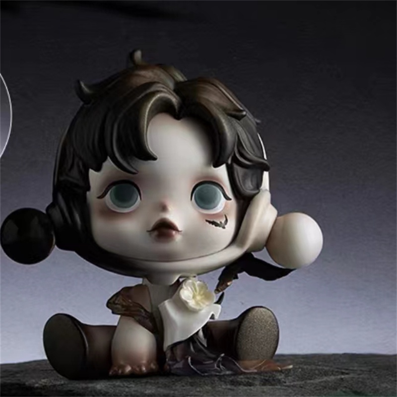 ★Đồ Chơi hgtoys hgtoys hgtoys★   Búp Bê popmart skullpandacourtyard Hoa Mận Có Hộp Quà Tặng Trang Trí Thời Thượng