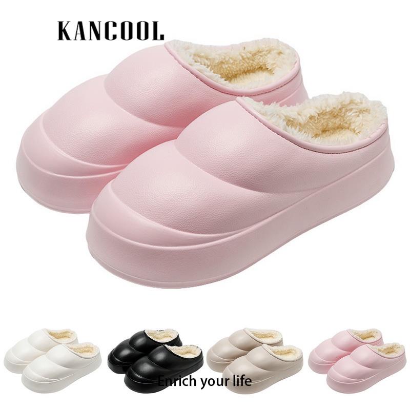 Mới Dép cotton eva Dày Dặn Ấm Áp Chống Trượt Không Thấm Nước