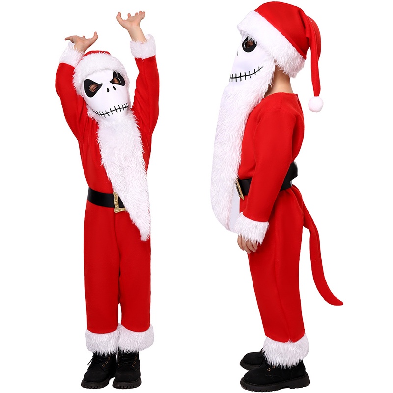 Bộ Áo Liền Quần Hóa Trang Ông Già Noel Cho Bé Trai how the grinch the christmas