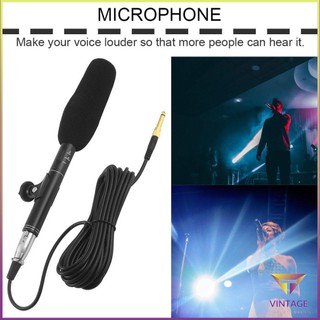 Professional Broadcast Condenser Interview Uni-Ultra-Directional Microphone [A/11]