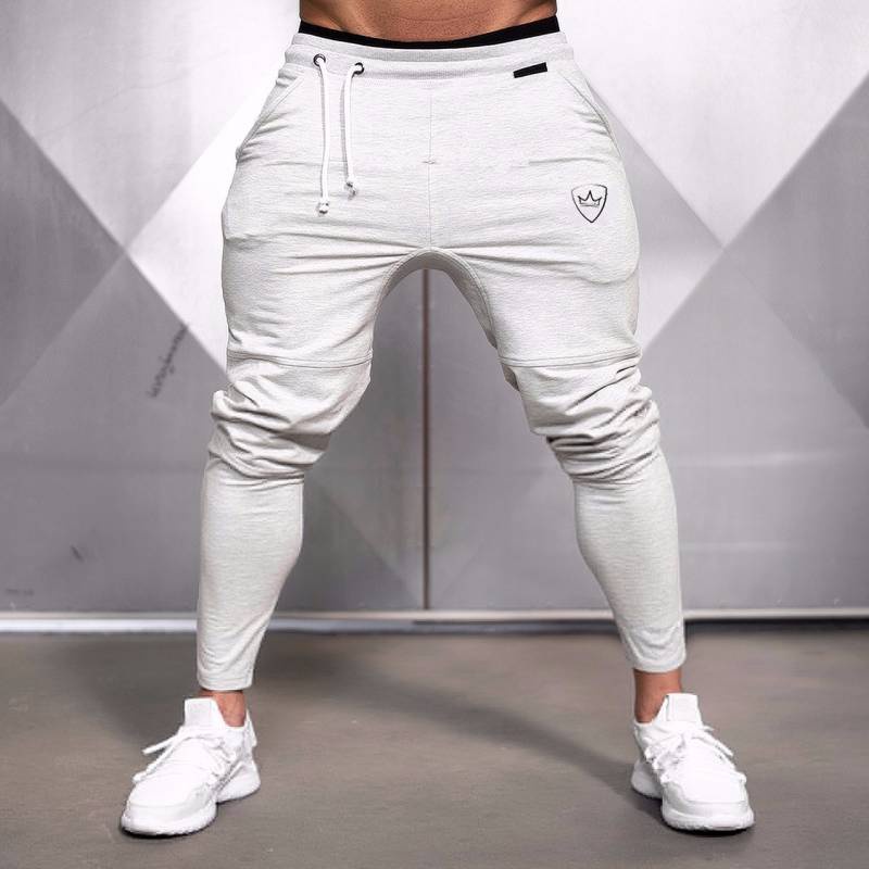 Muscle Workout Brothers Sports Men New Trousers Running Workout Pants Slim Fit Skinny Spring and Aut