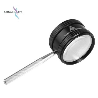 Kính lúp phóng đại 35x cầm tay bằng kim loại tiện dụng