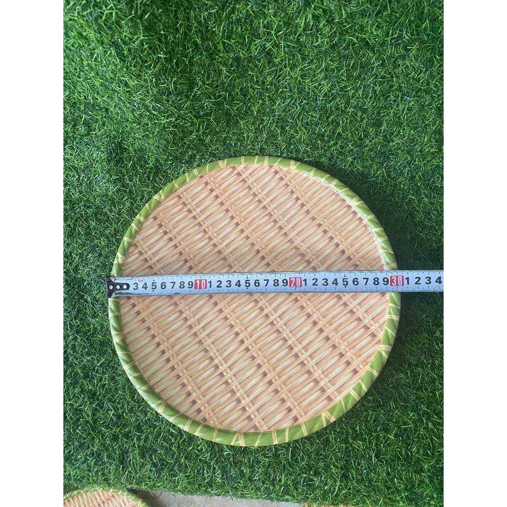 Đĩa, mẹt Phíp nhựa giả mây cao cấp làm bún đậu mắm tôm, mẹt gà, nem nướng...