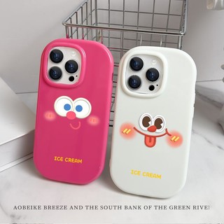Ốp Điện Thoại Dẻo Họa Tiết Hoạt Hình Đôi Mắt To Dễ Thương Cho Iphone 15 13promax 14pro 12 11 x
