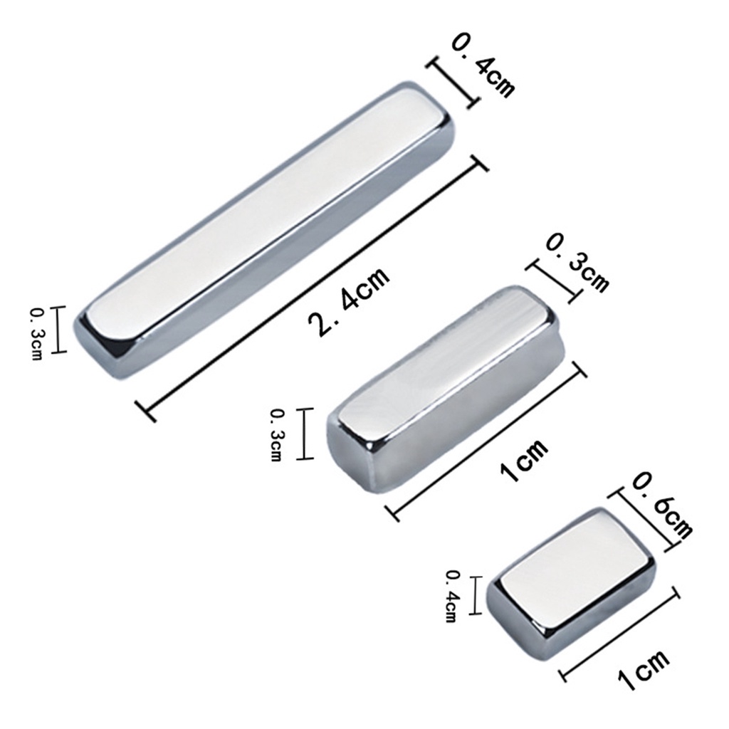 Bộ 4 Thanh Hai Đầu Dùng Trang Trí Móng Tay Mắt Mèo diy Đa Năng