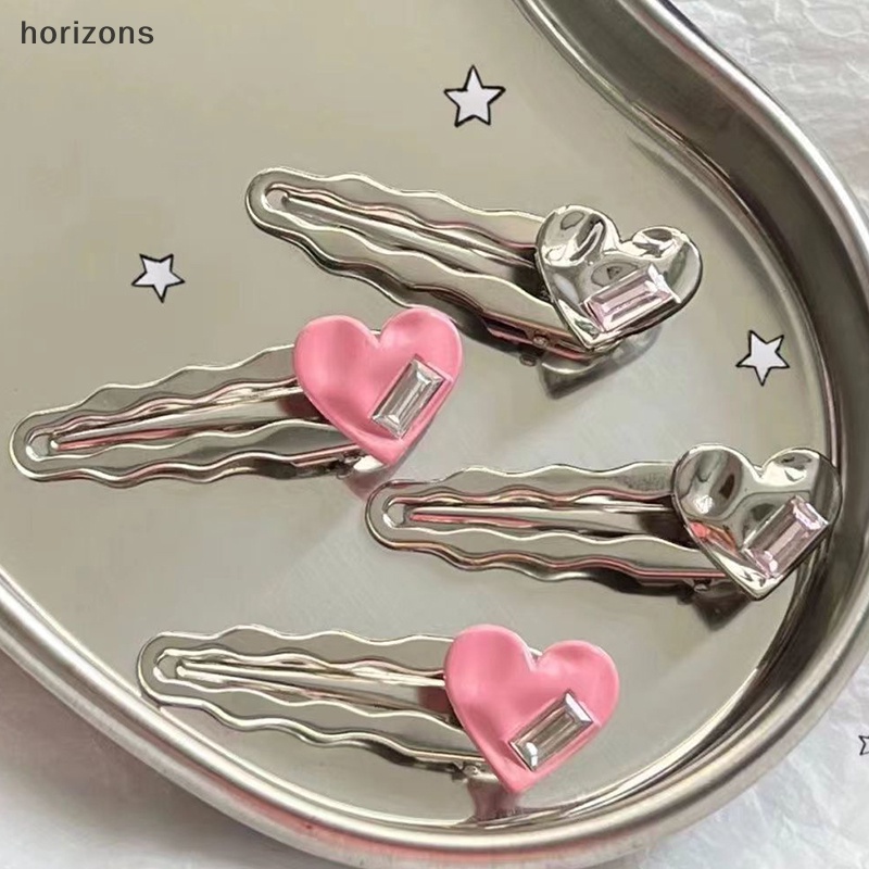 Set 7 Kẹp Tóc Hình Ngôi Sao / Trái Tim Dễ Thương Cho Nữ y2k