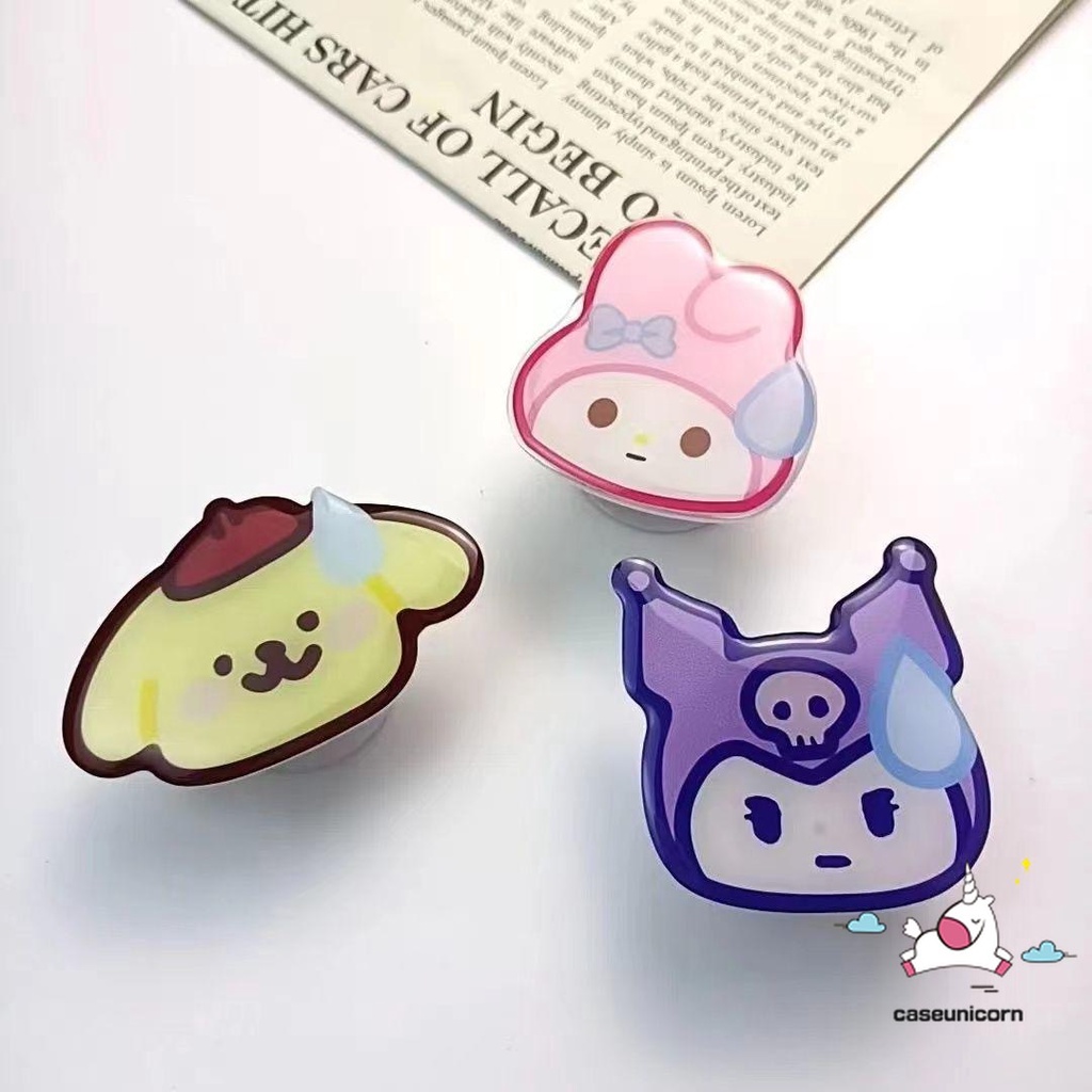 Dễ Thương Giá Đỡ Điện Thoại Dạng Gập Hình Gấu / Thỏ / Gấu Trúc / Cún Con Hoạt Hình Đáng Yêu Sáng Tạo Thông Dụng