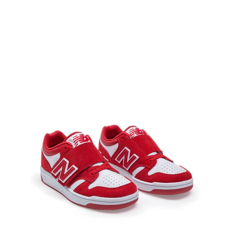 Giày Thể Thao New Balance 480 Bungee Lace with Top Strap / PHB480V1 Girl's - Black