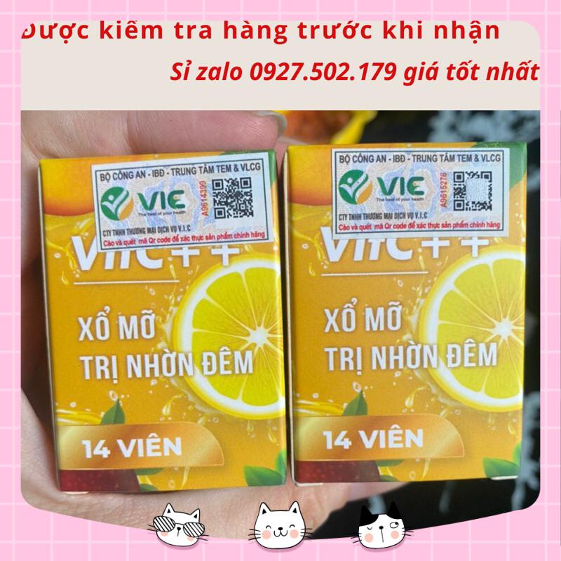Viên xổ mỡ vitc nhà kẹo dứa, viên nâu vàng chính hãng 100% zá lồ 0927.502.179