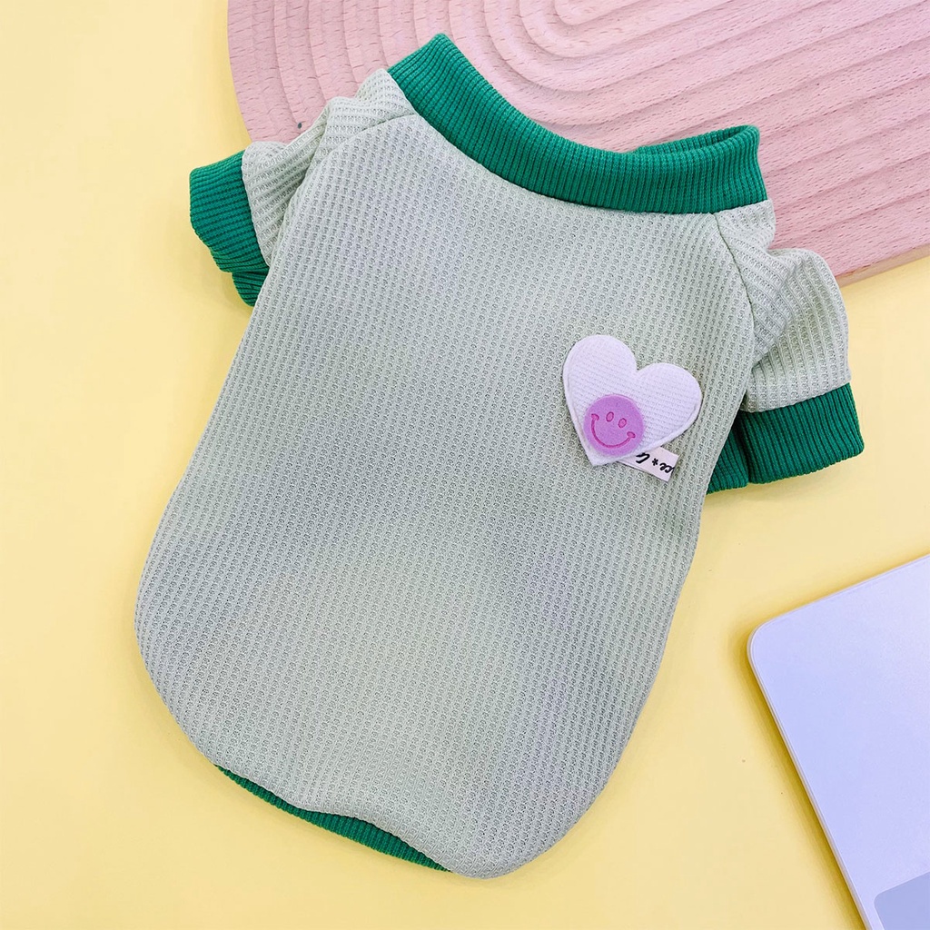 Dễ Thương Áo hoodie Màu macaron Đáng Yêu Cho Thú Cưng