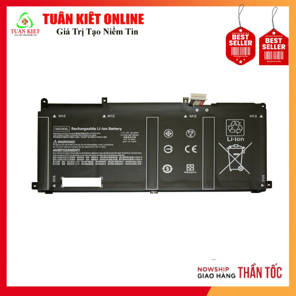 Pin Laptop HP Elite X2 1013 G3 HSTNN-IB8D ME04XL 50.04Wh