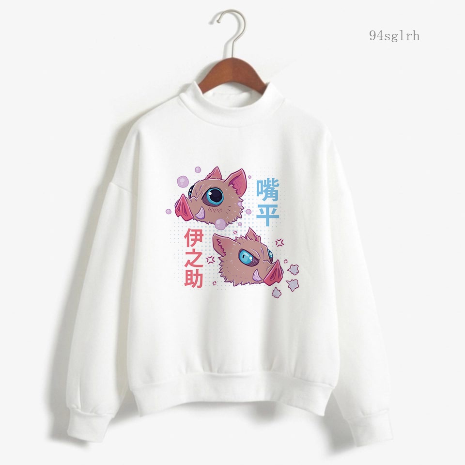 Demon slayer Áo hoodie unisex Ngoại Cỡ kimetsu no yaiba Giữ Ấm Mùa Thu Đông Phong Cách harajuku Giản Dị
