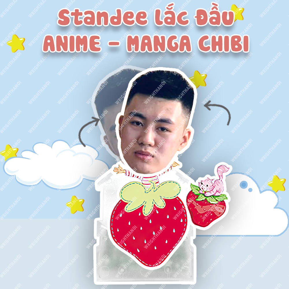 Standee Lắc Đầu Ghép Mặt Chibi Nhân Vật Hoạt Hình Phim Ảnh Trung Quốc Hàn Quốc In Theo Yêu Cầu 2