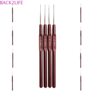  Back2 Móc Kim Đan Len Bằng Nhựa 0.5mm 0.6mm 0.7mm 0.8mm 