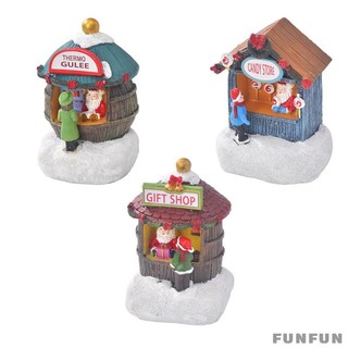 Tượng Ông Già Noel Phát Sáng Trang Trí Giáng Sinh