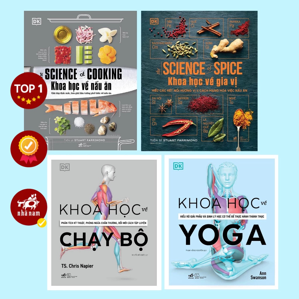 Sách - Series Khoa học về (NXB DK) (Bìa cứng)(Nhã Nam)