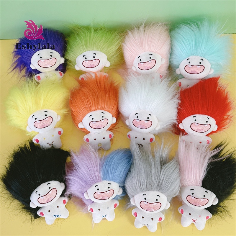 Búp Bê Nhồi Bông eshylala 12 Cung Hoàng Đạo Hoạt Hình Sáng Tạo Dễ Thương 4.7 inches
