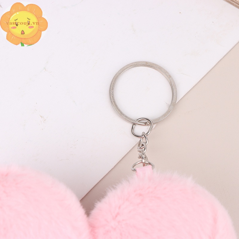 Vastji Móc Khóa Thỏ Nhồi Bông 14cm Đáng Yêu vn