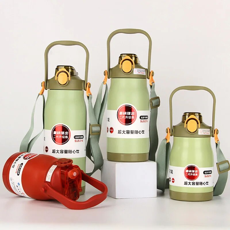 Bình giữ nhiệt Inox 316 1300ml Dung Tích Lớn