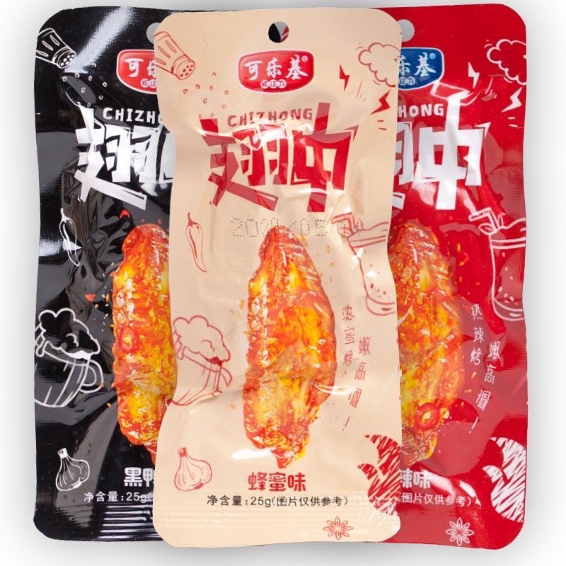 Cánh gà giữa gói 25g ăn vặt nội địa gà tẩm mật ong ăn vặt ngon hn