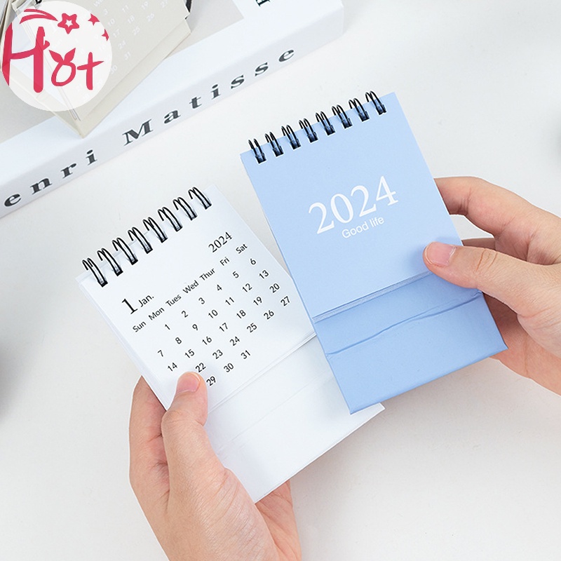 Lịch Năm 2023 / 2024 mini Để Bàn Xinh Xắn